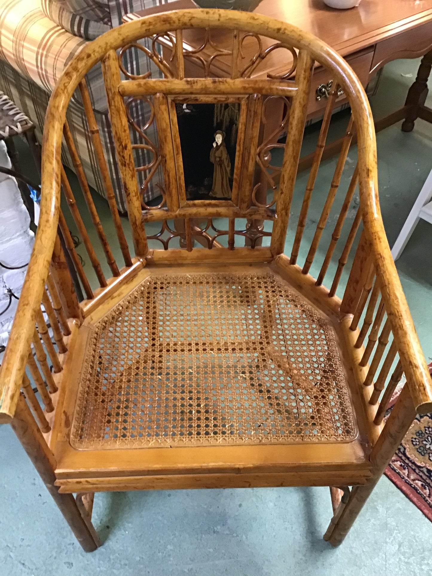 Rattan Accent Chair