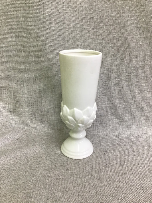 Vintage White Ceramic Avon Vase