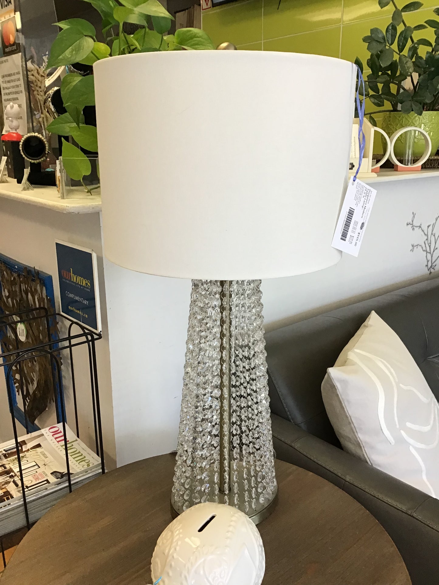 Gorgeous Modern Table Lamp- 29.5"h