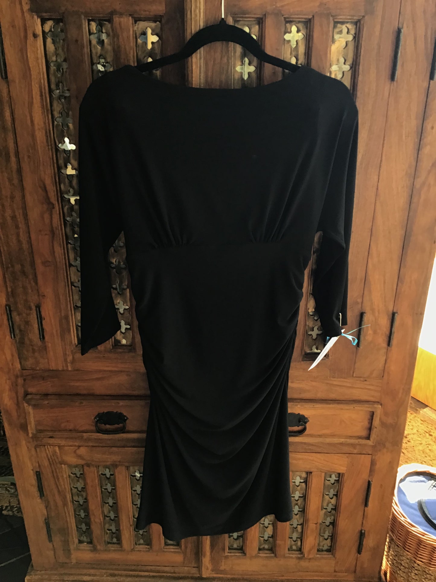 Black Evan-Picone Dress