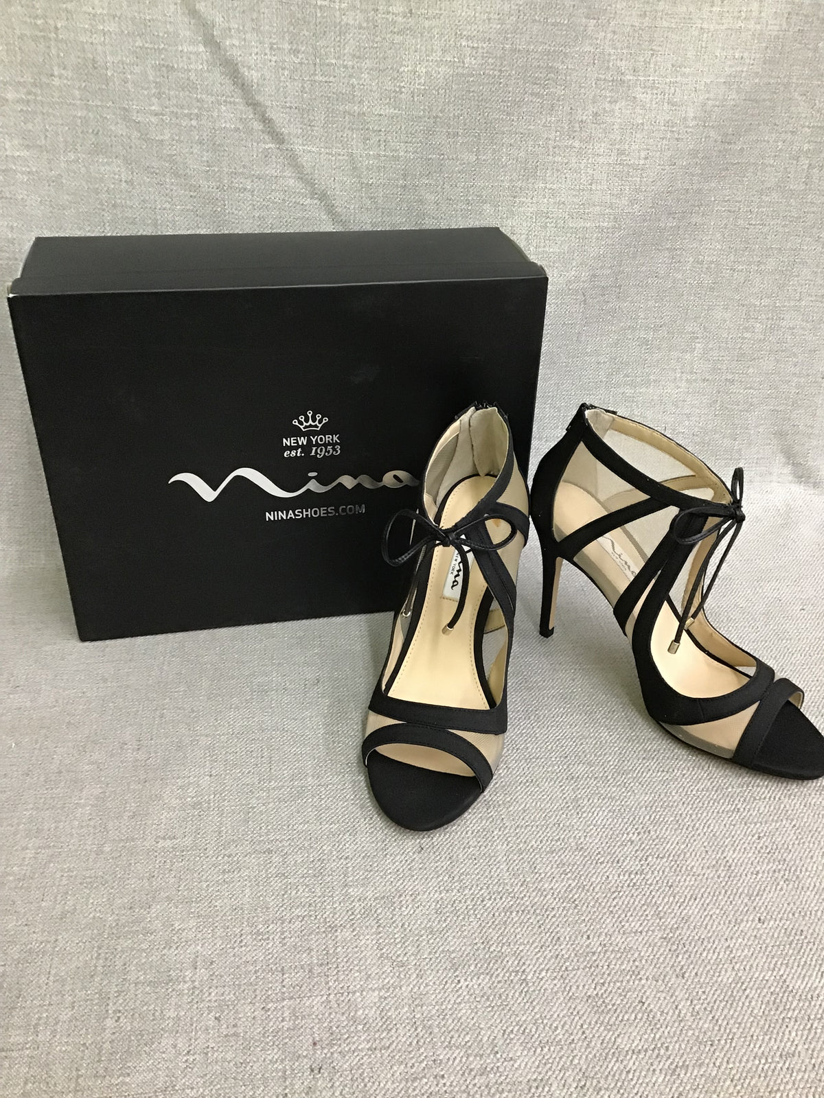 Nina 'Cherie' Black High Heels