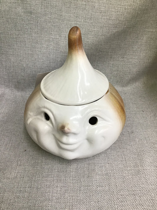 Unique Handmade Ceramic Garlic Holder