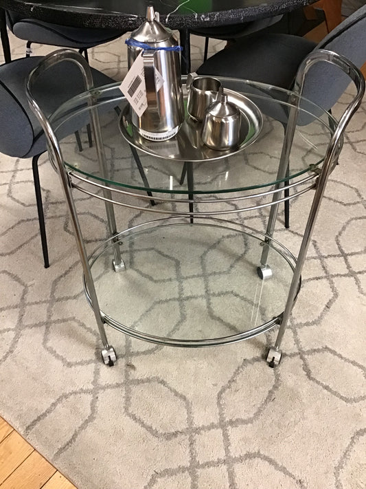 Tiered Modern Bar Cart