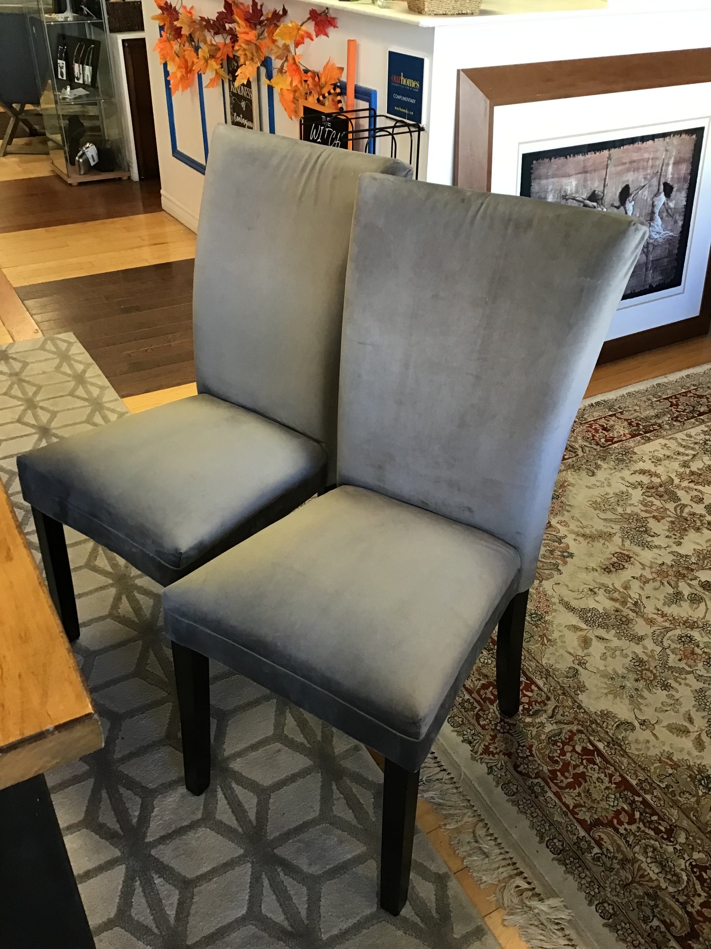 Pair Structube Dining Chairs