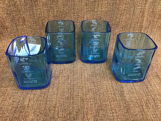 Bombay Sapphire Drinking Glasses (4)