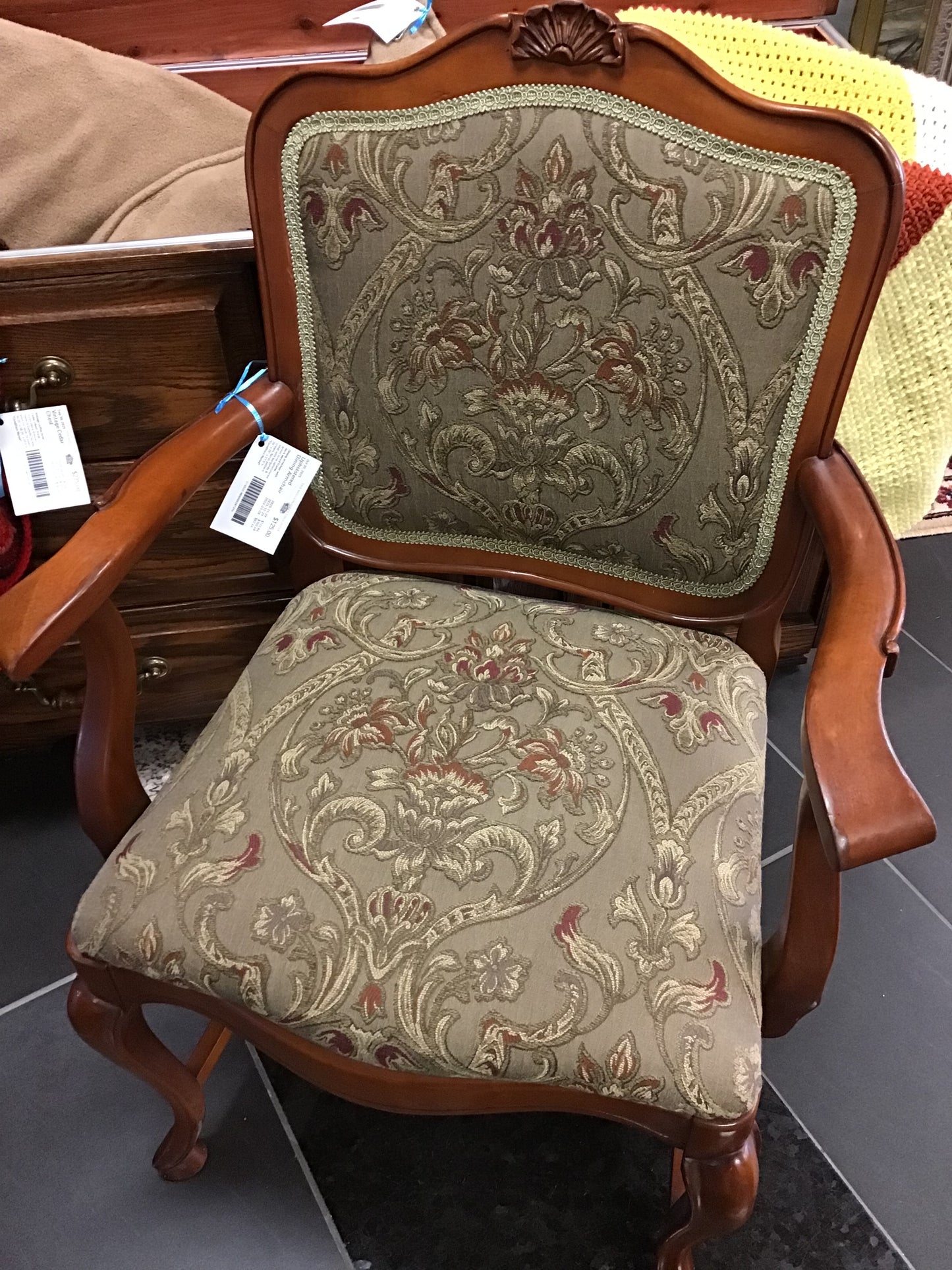 Upholstered Dining Armchair