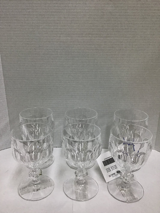 'Bernadotte' Villeroy & Boch Water Goblets (6)