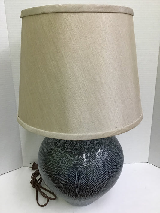 Ceramic Table Lamp- 20.5"h
