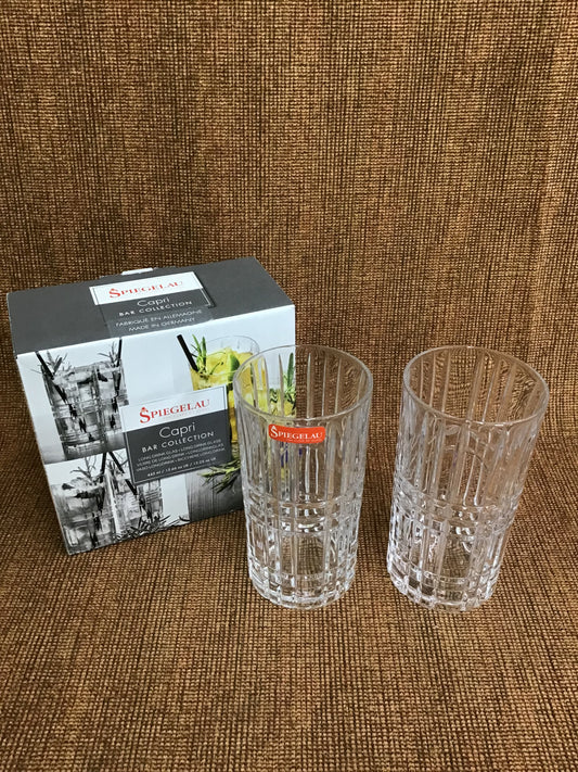Pair Spiegelau 'Capri' Long Drink Glass