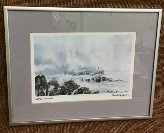 'Narrow Passage' Framed Art by Brent Heighton