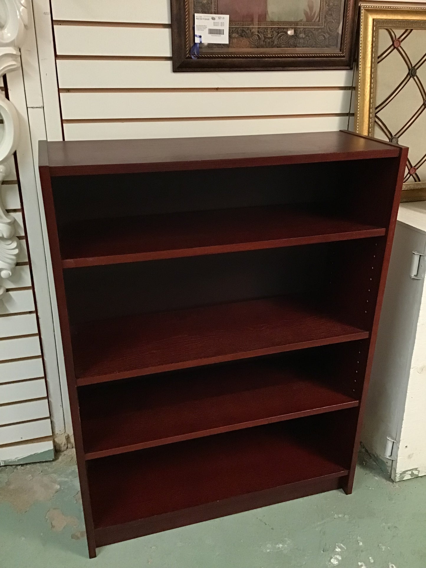 Dark Wood Bookcase
