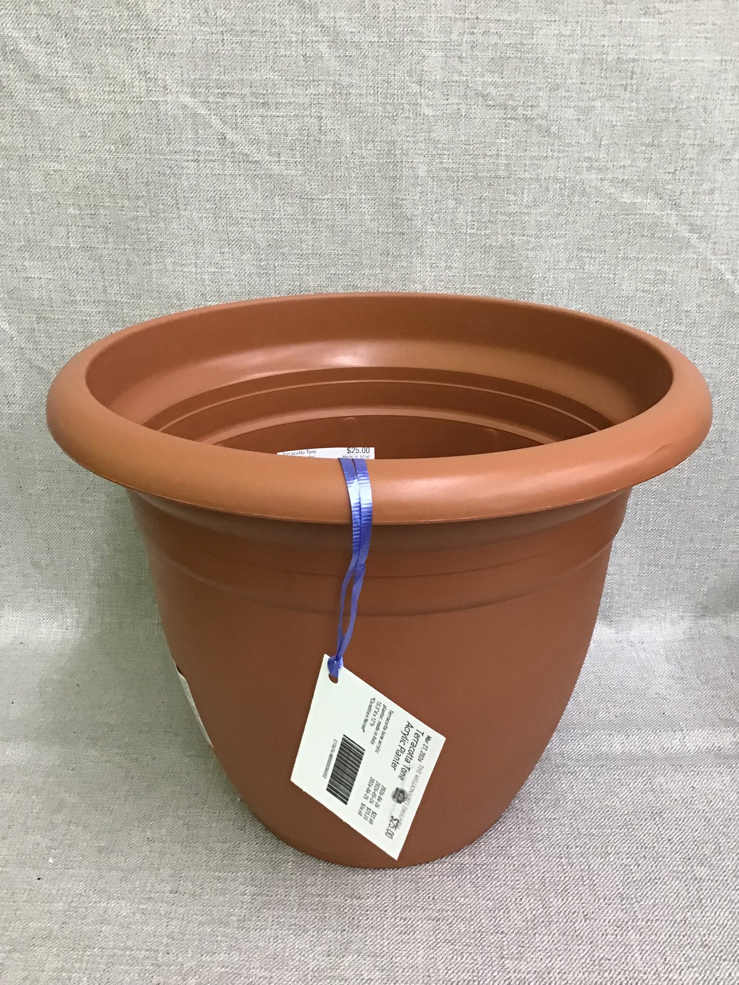 Terracotta Tone Acrylic Planter