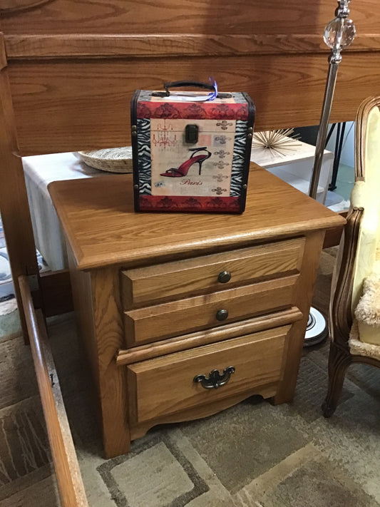 Palliser Natural Solid Wood Night Table