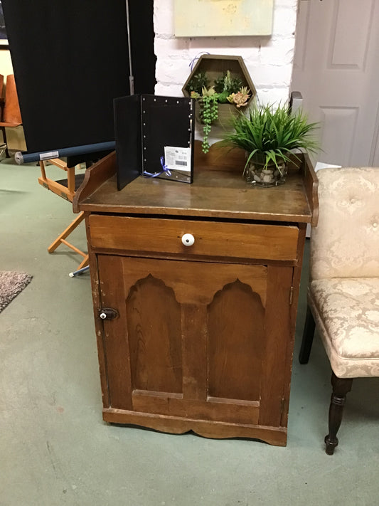 Antique Wood Jelly Cabinet