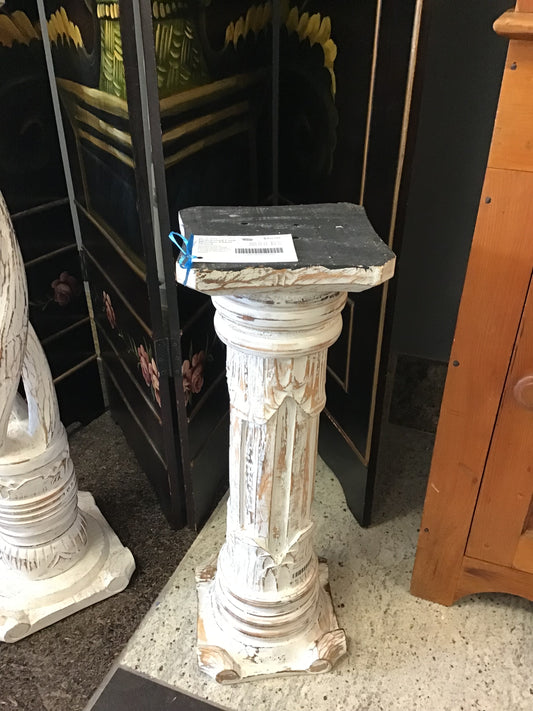 Distressed Look Wooden Plant Stand