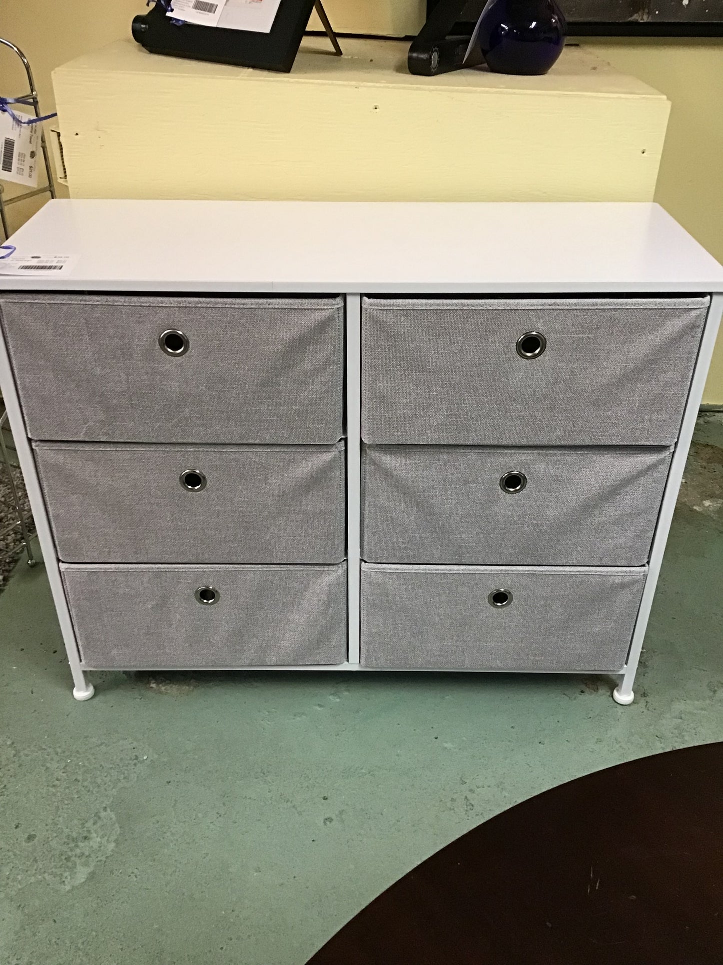 Modern Small Dresser w Storage Bins