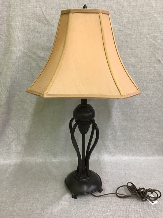 Dark Metal Table Lamp- 29"h