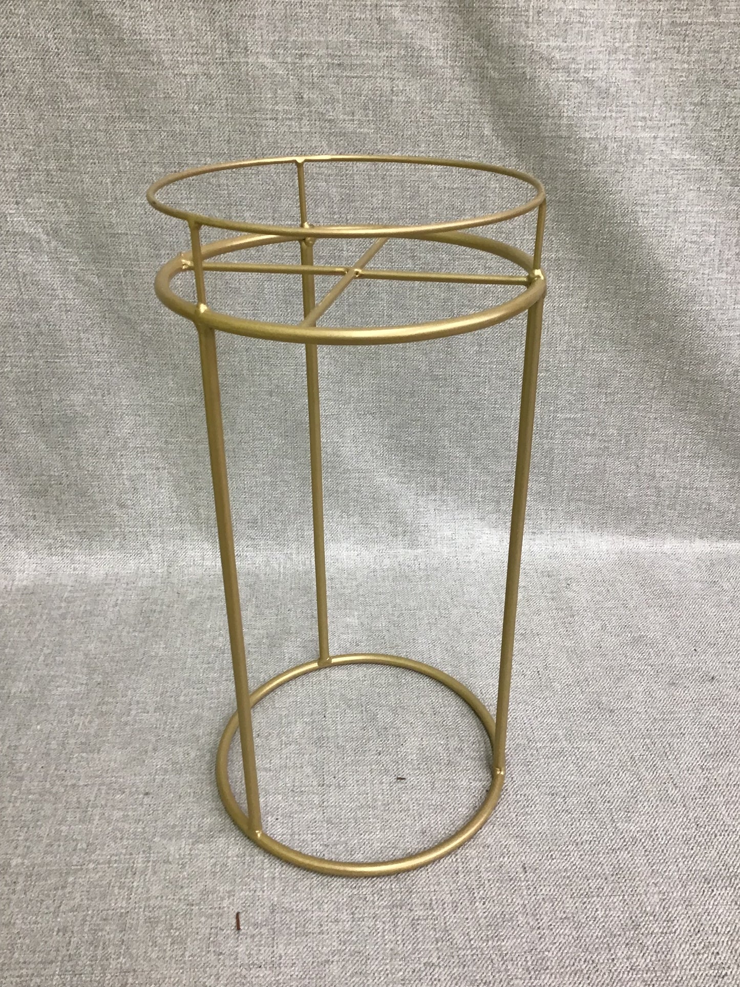 Small Gold Plant Stand