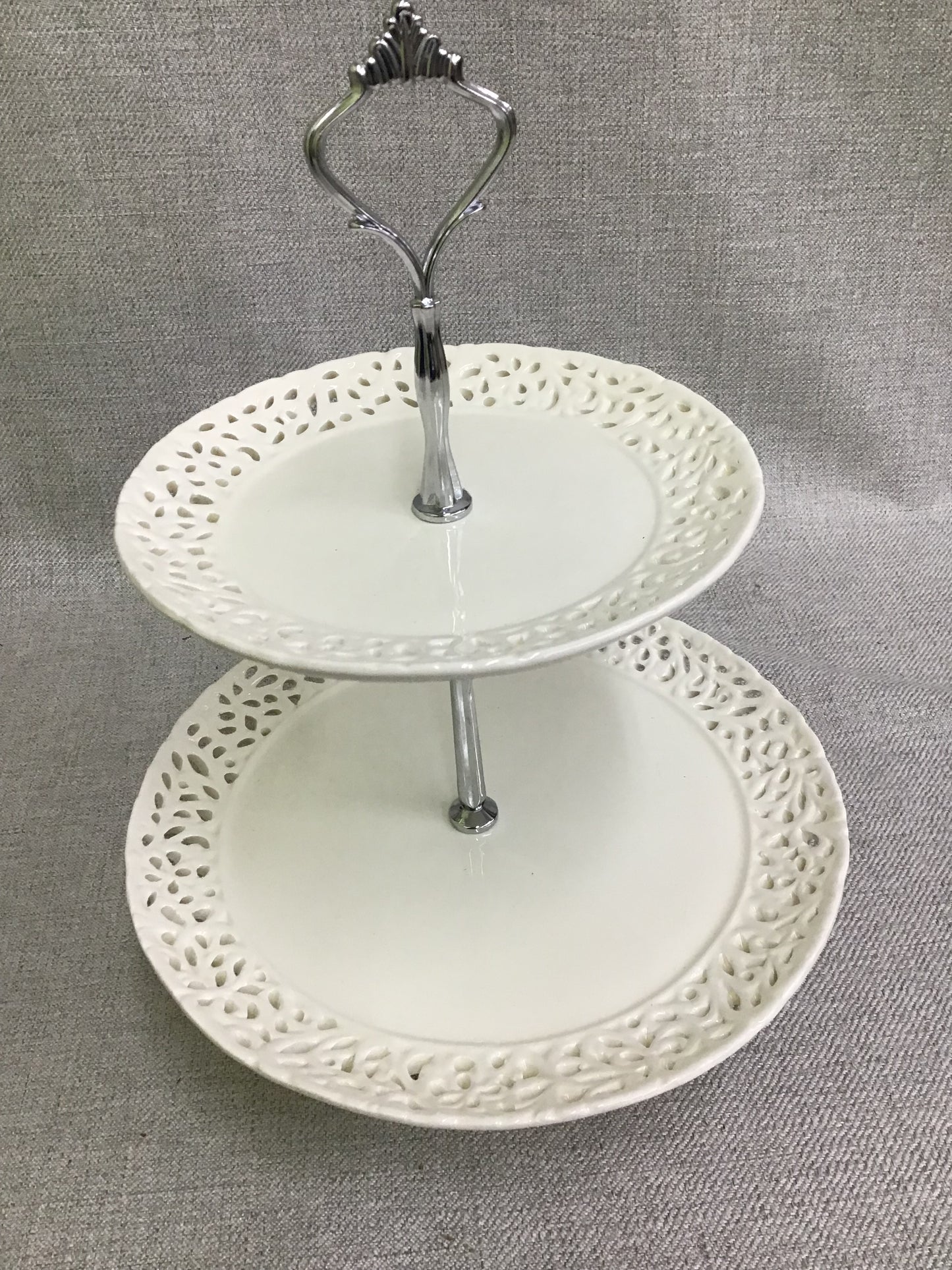 Victorian Lace Cake Stand