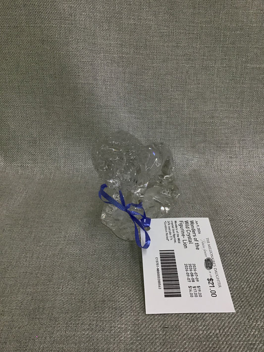 Wonders of the Wild Crystal Figurine- Lion