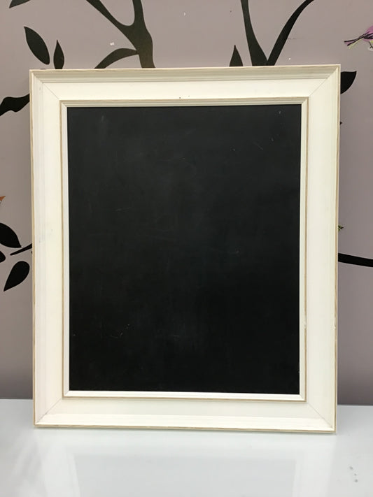 Chalk Board w White Frame