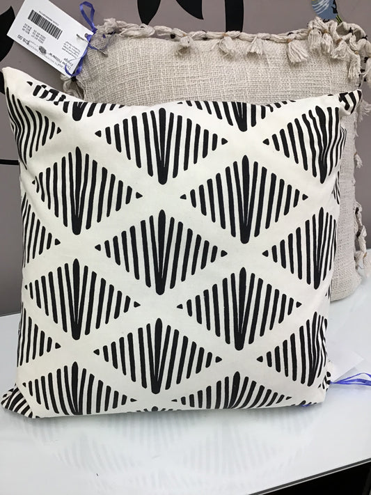 Black & White Throw Pillow