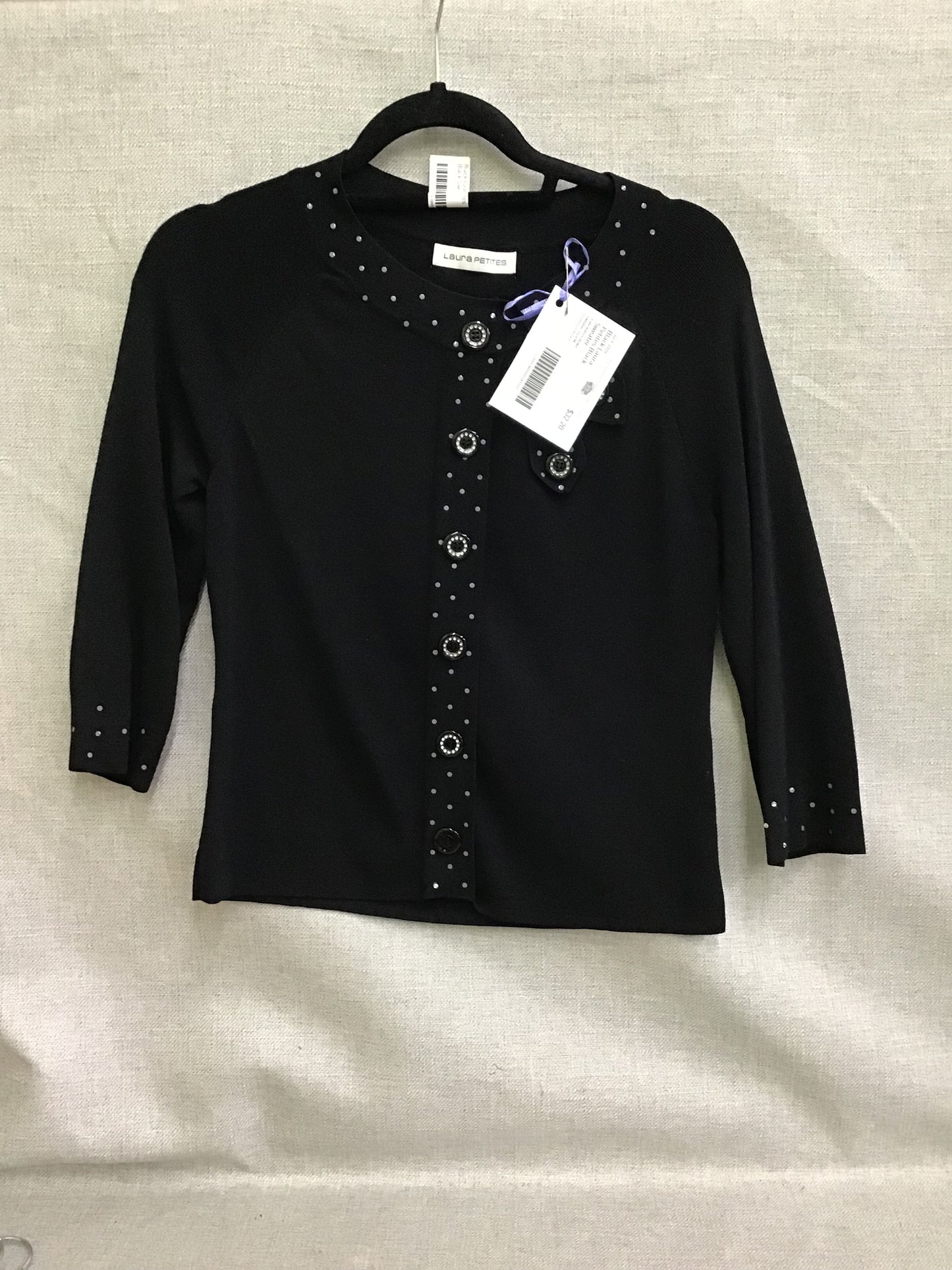 Black Laura Petites Black Sweater