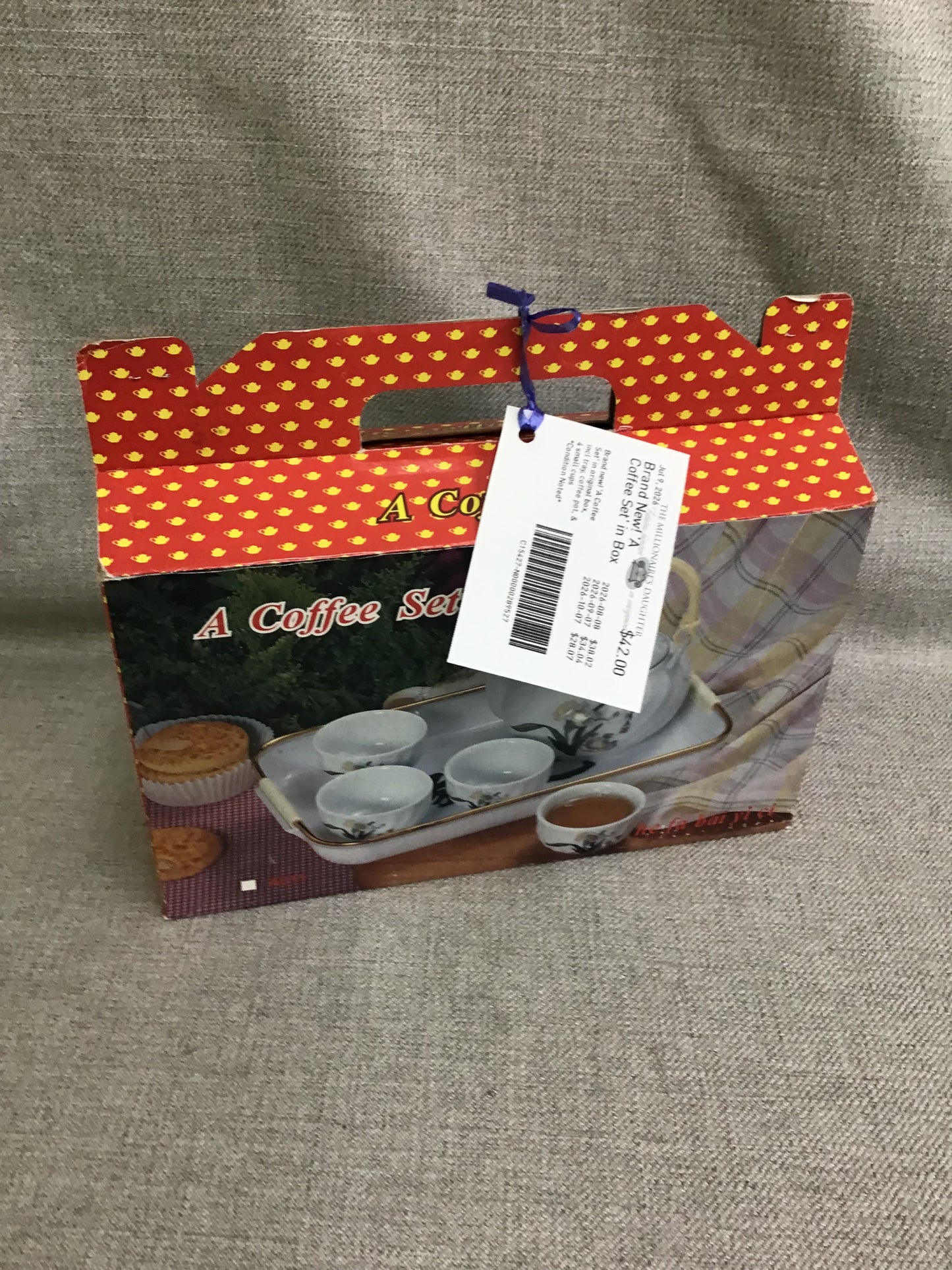 Brand New! 'A Coffee Set' in Box