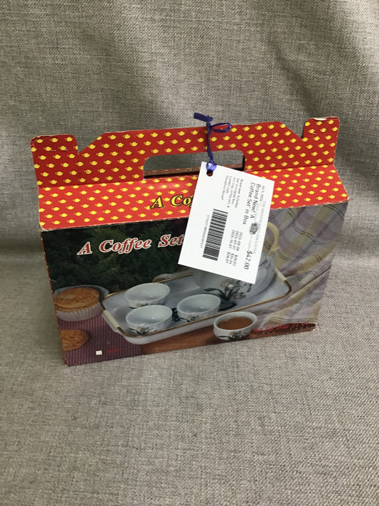 Brand New! 'A Coffee Set' in Box
