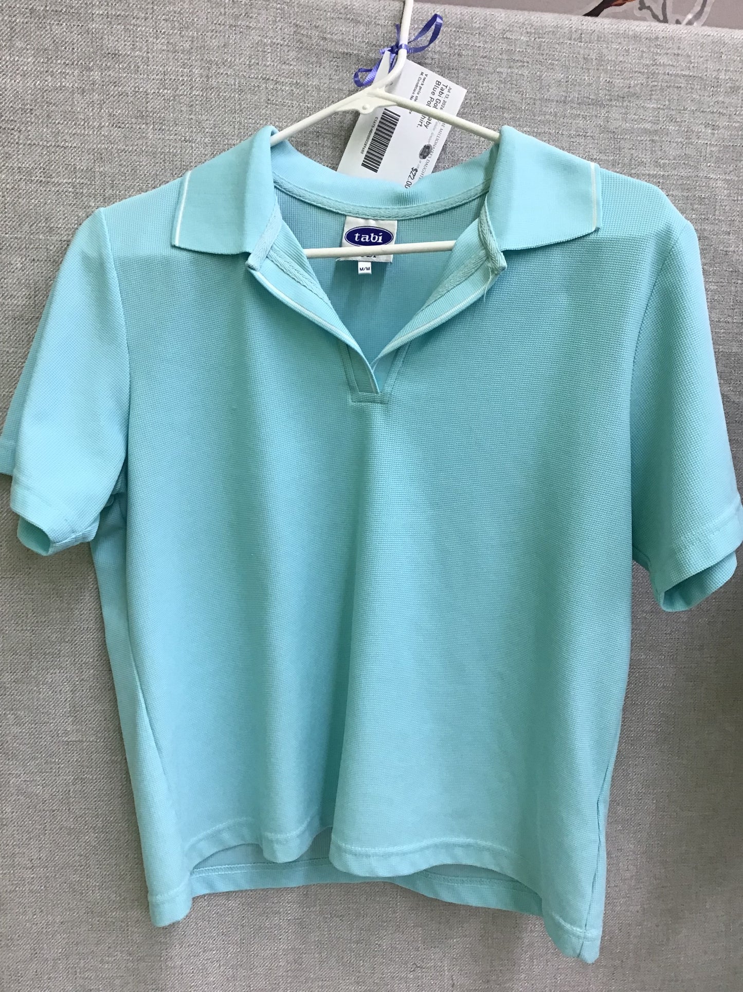 Tabi Golf Baby Blue Polo Shirt.