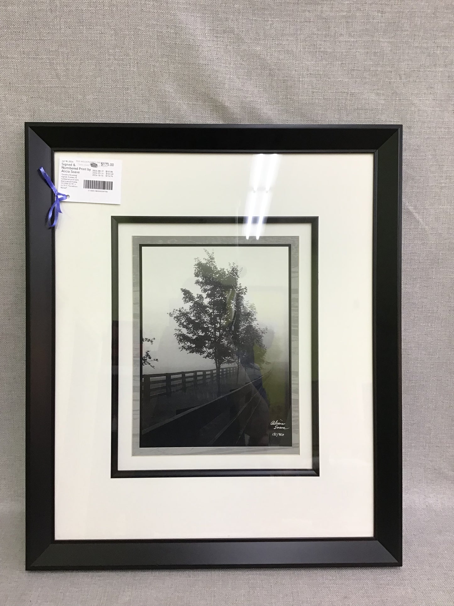 Signed & Numbered Print by Alicia Soave