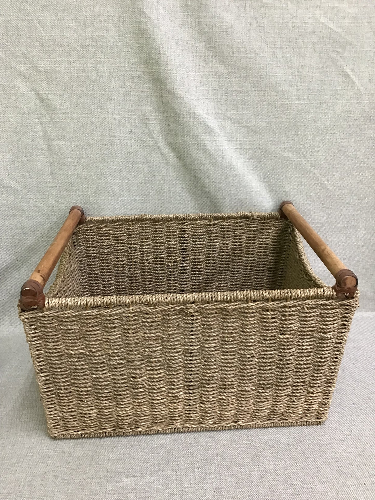 Dark Wicker Basket