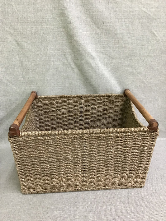Dark Wicker Basket