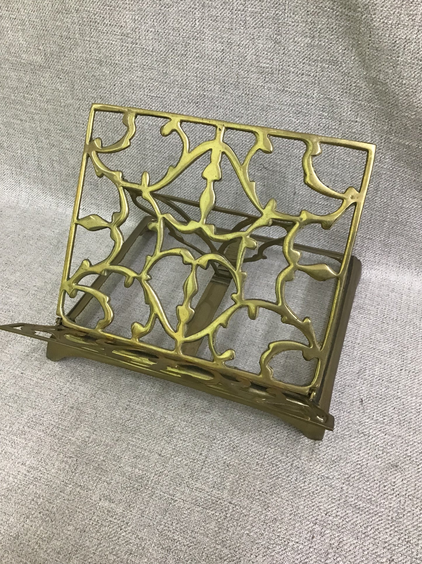 Brass Cookbook Stand