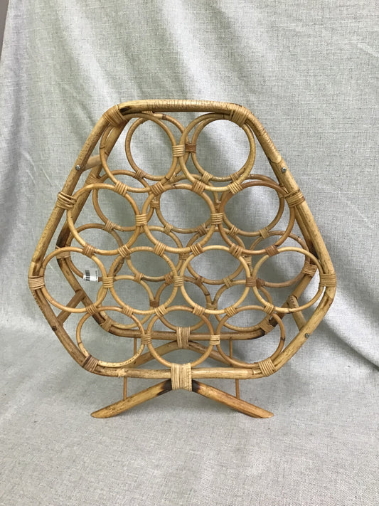 Rattan Wine Rack