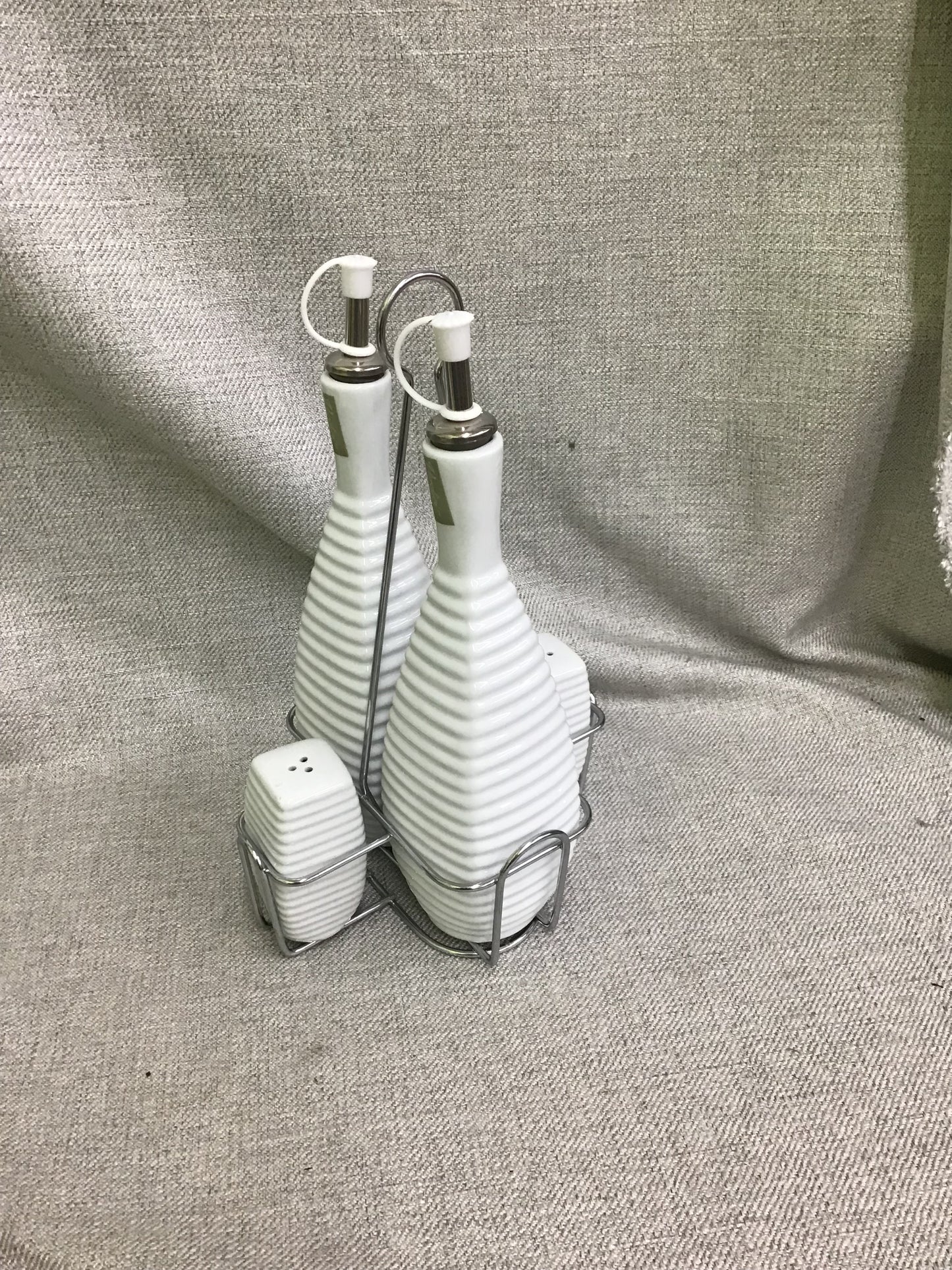 Verdici Oil, Vinegar, Salt & Pepper Set