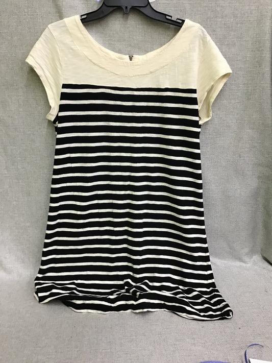 Striped Black And White Dress
