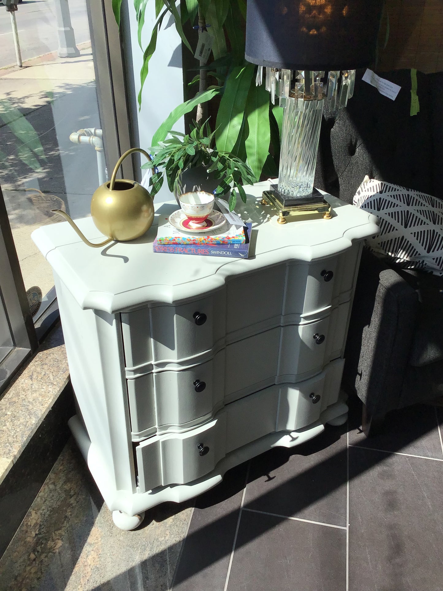 'Universal' Painted Night Table