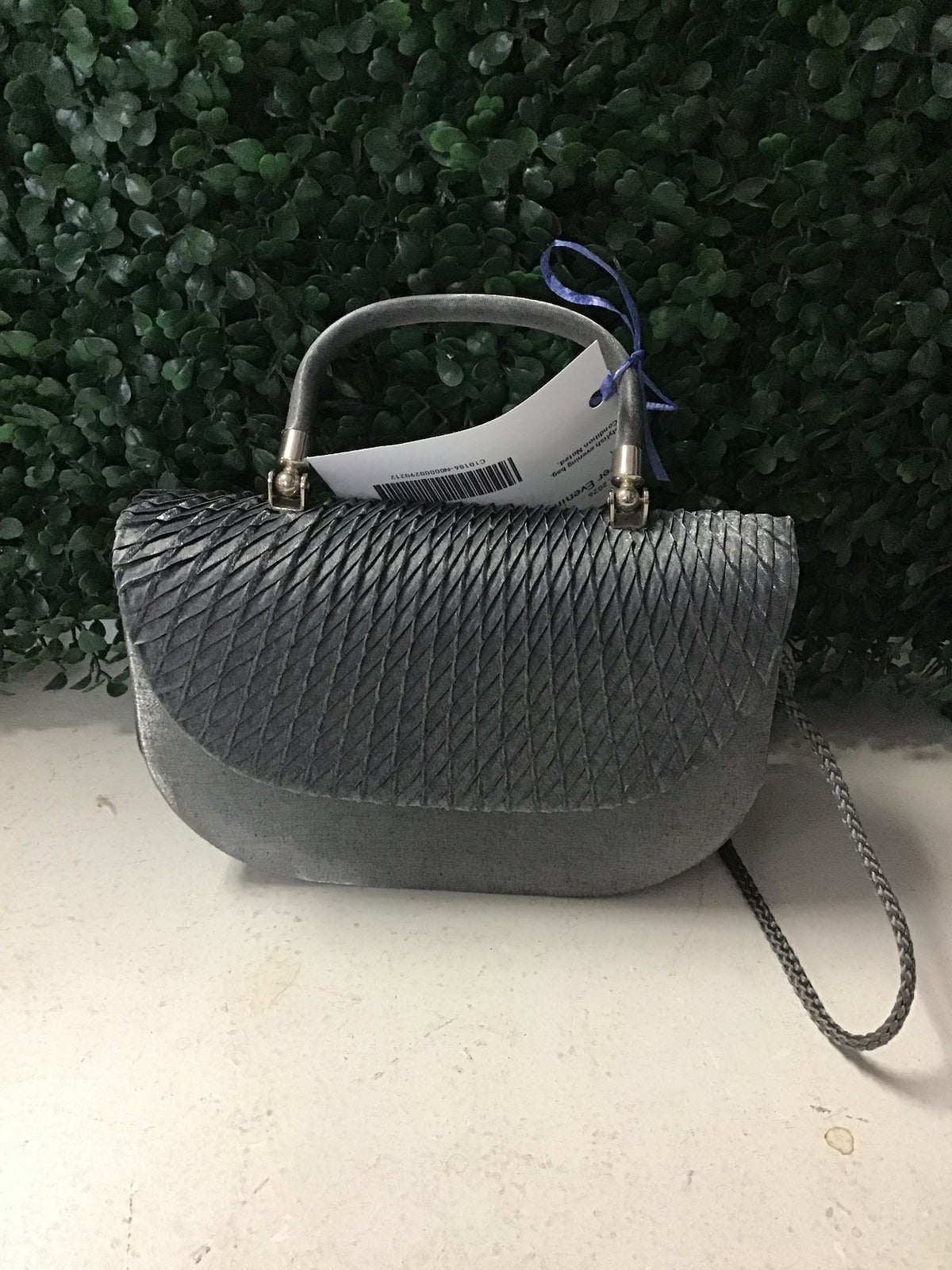 Silver Evening Bag