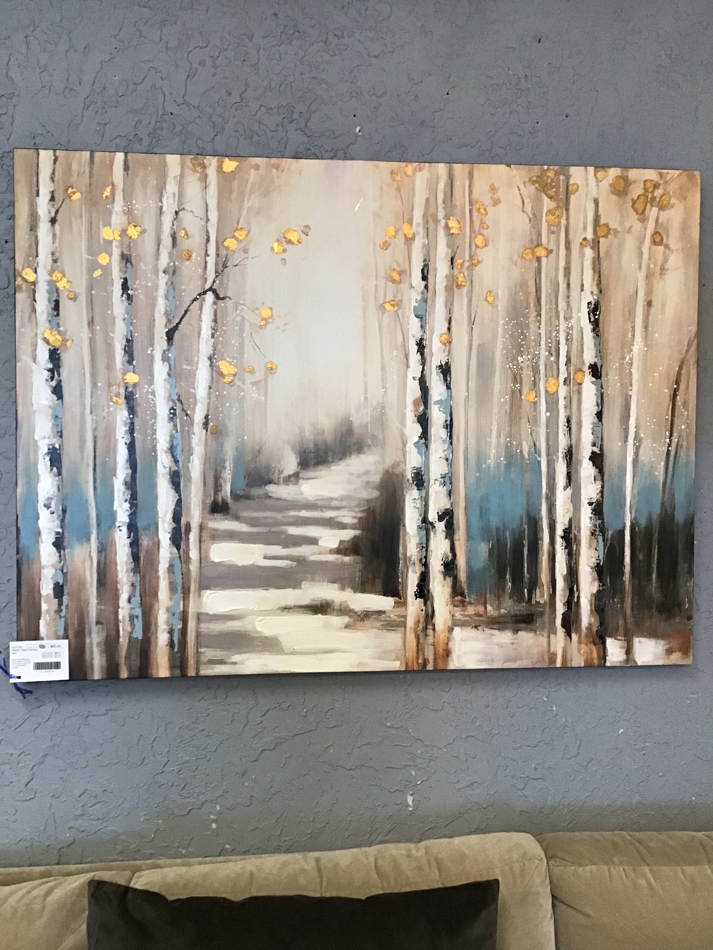 Birch Tree Canvas Art