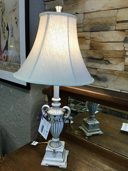 Distressed Buffet Lamp- 29"h