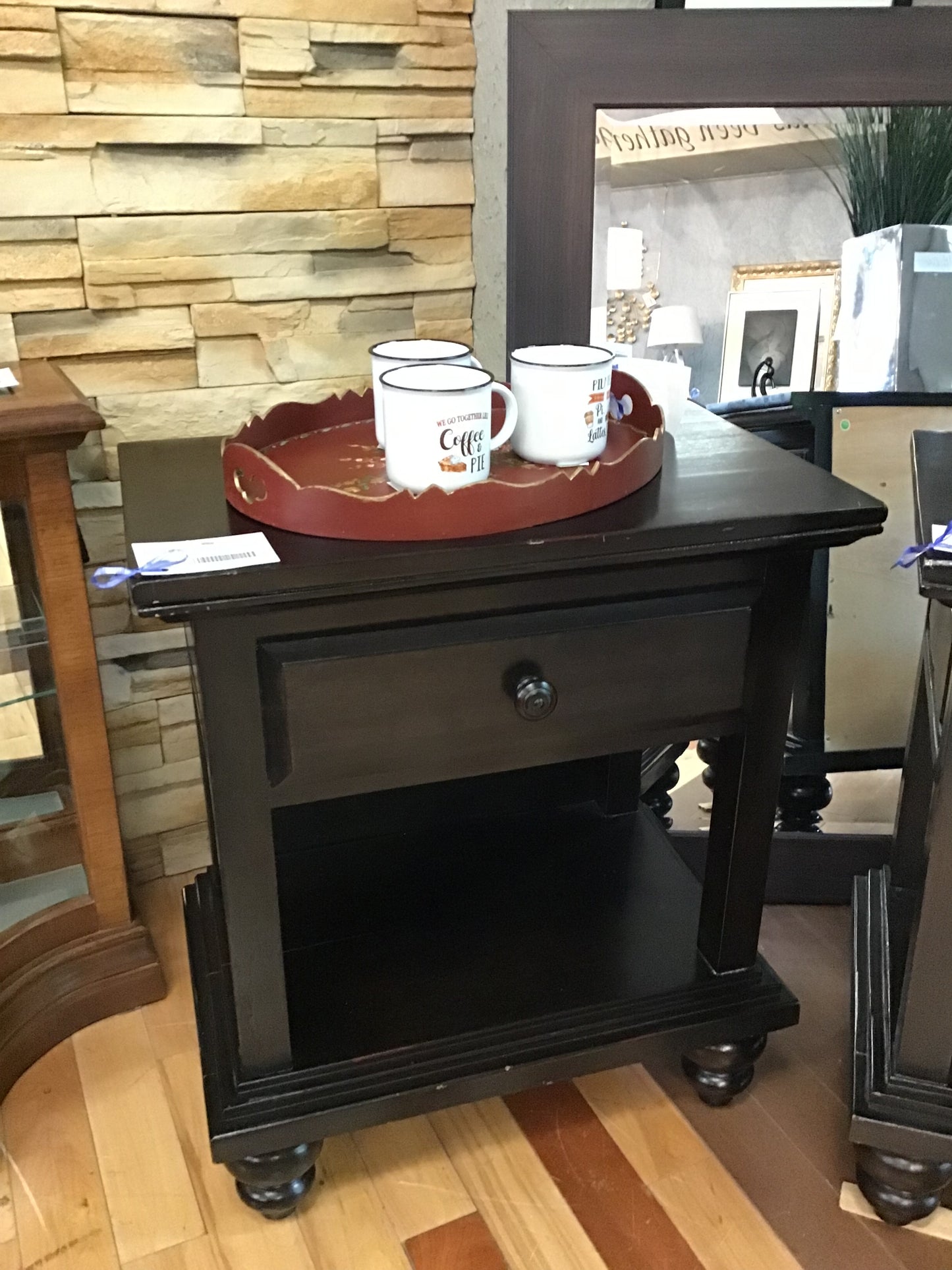 Legacy Traditions Dark Wood Night Table