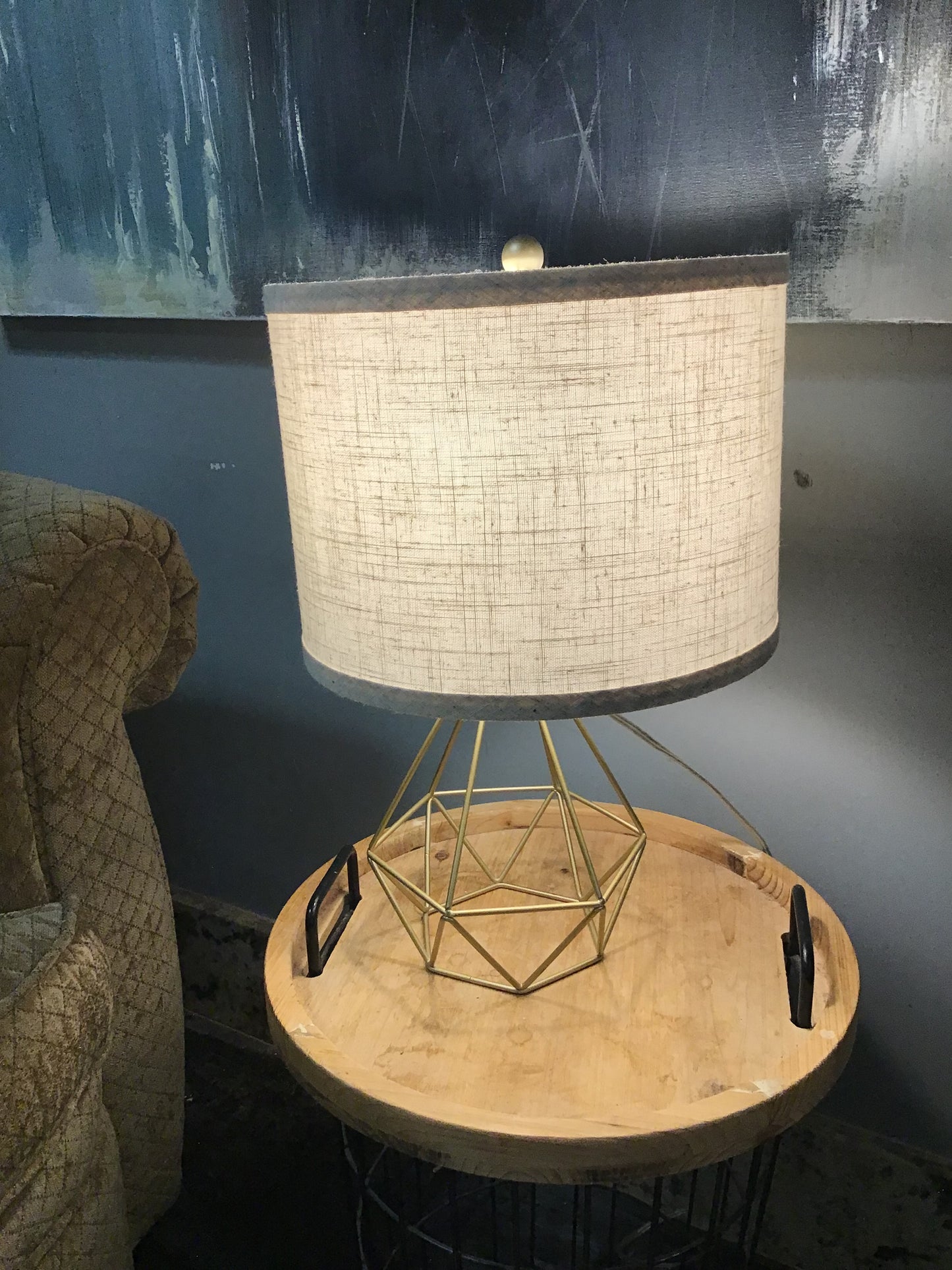 Modern Table Lamp- 19.75"h