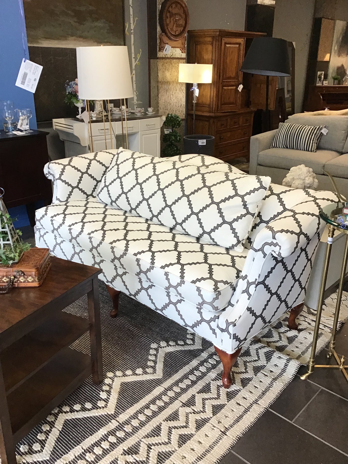 Black & White Modern Sofa