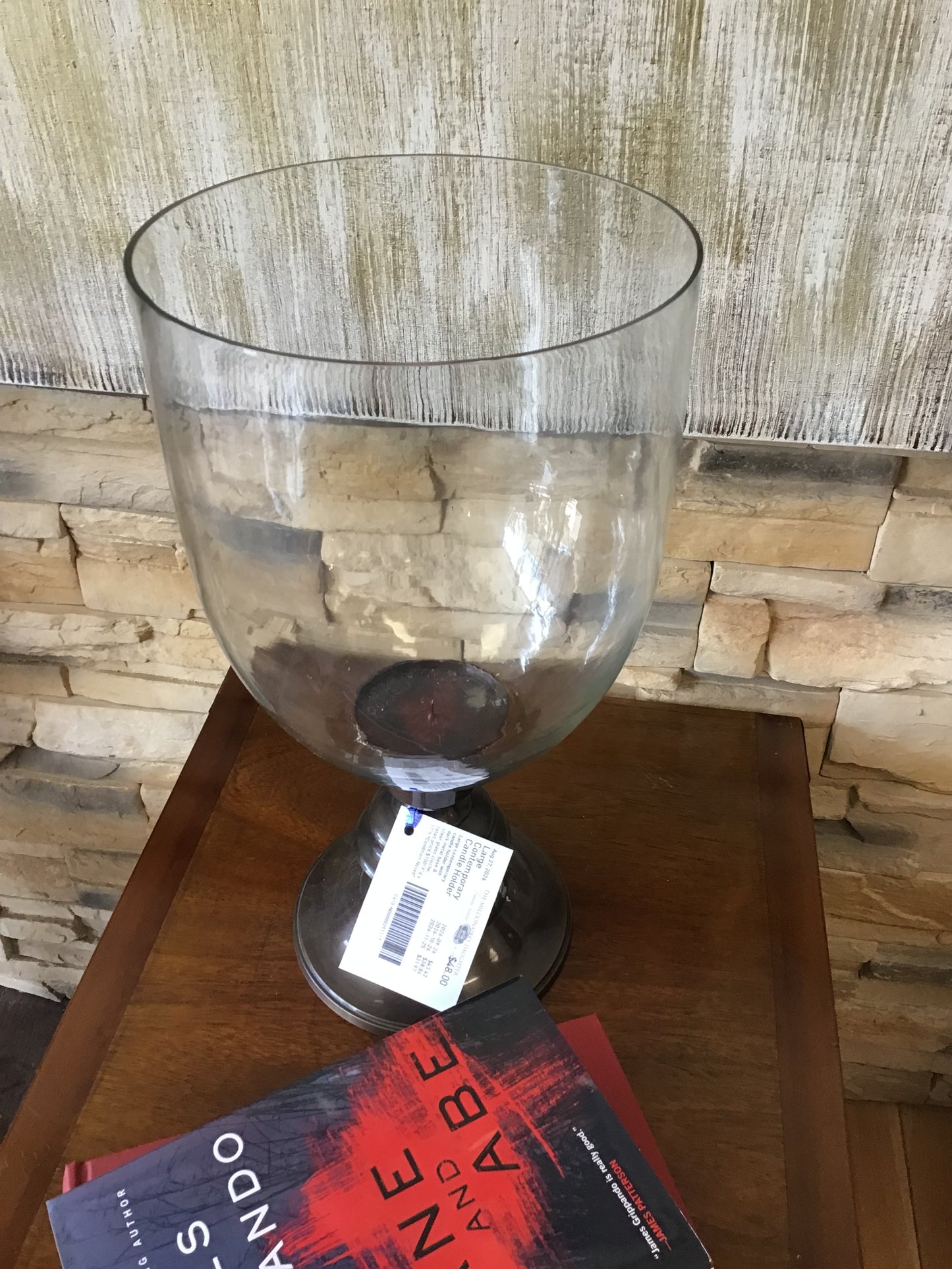 Large Contemporary Candle Holder