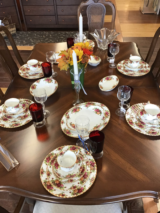 Old Country Roses 5pc Setting for 6