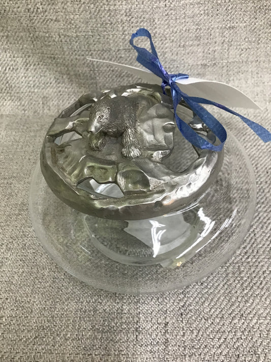 Seagull Pewter Potpourri Holder