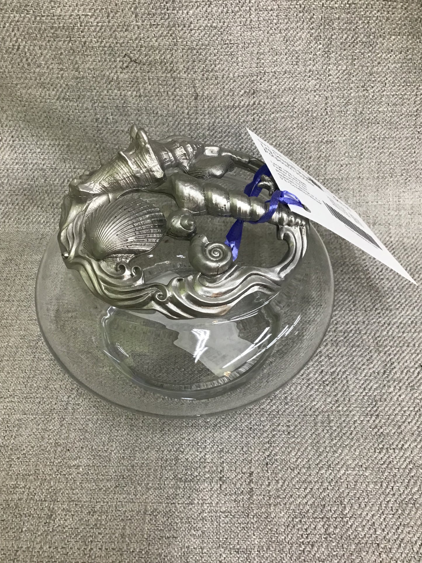 Lrg Seagull Pewter Potpourri Holder