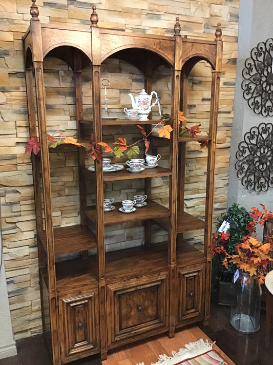 Gorg Vintage Walnut MCM Shelving Unit