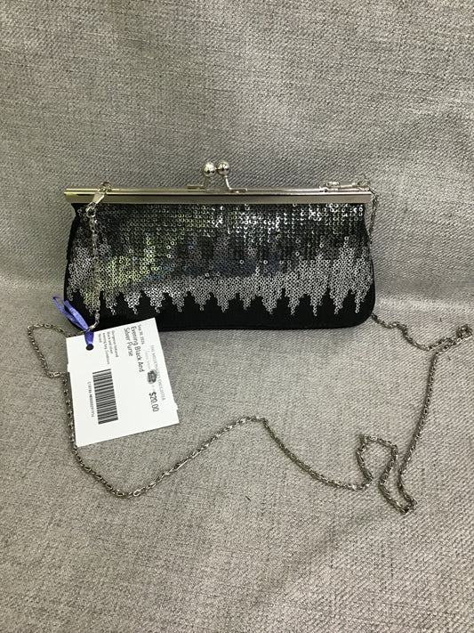 Evening Black And Silver Purse